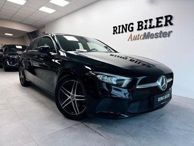 Brugt Mercedes A200 Progressive 150 HK (110 kW) 2019 Sortmetal Hatchback
