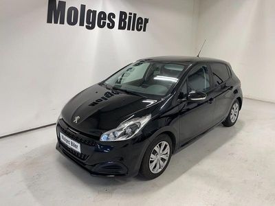 Sortmetal Brugt 2017 Peugeot 208 Allure Hatchback | 69.900 kr. (Fair pris)