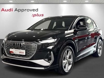 Sortmetal Brugt 2024 Audi Q4 e-tron S-Line SUV | 414.900 kr. (God pris)