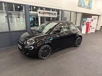 Sortmetal Brugt 2022 Fiat 500e La Prima Cabriolet | 184.700 kr.