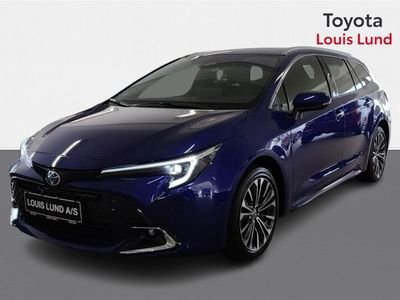 brugt Toyota Corolla Touring Sports 1,8 Hybrid Style Safety Pack E-CVT 140HK Stc Trinl. Gear A++