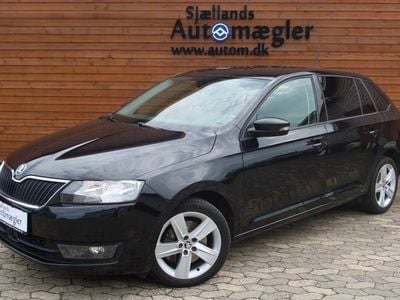 Sort Brugt 2017 Skoda Rapid Ambition Hatchback | 130.000 kr. (Fair pris)