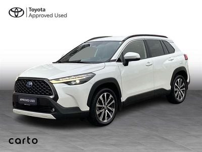 Pearl white Brugt 2022 Toyota Corolla Cross Comfort SUV | 299.900 kr. (Fair pris)