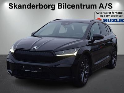 Sort Brugt 2022 Skoda Enyaq iV SportLine SUV | 284.900 kr. (Lidt for dyr)