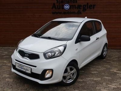 Hvid Brugt 2013 Kia Picanto Active Hatchback | 30.000 kr. (Super pris)