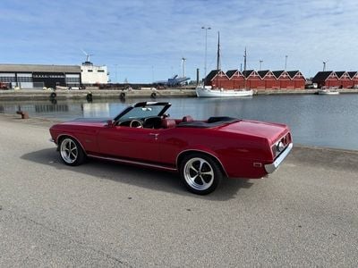Rød Brugt 1969 Ford Mustang Cabriolet | 310.000 kr.