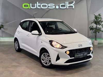 Hvid Brugt 2021 Hyundai i10 Essential Hatchback | 99.000 kr. (God pris)