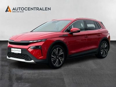 Rødmetal Brugt 2025 Skoda Elroq Lodge SUV | 369.500 kr. (Lidt for dyr)