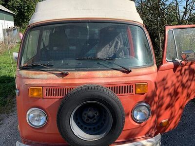 Rød Brugt 1973 VW T2 Van | 150.000 kr.