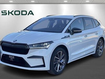 Hvidmetal Brugt 2023 Skoda Enyaq iV SportLine SUV | 259.900 kr. (Fair pris)