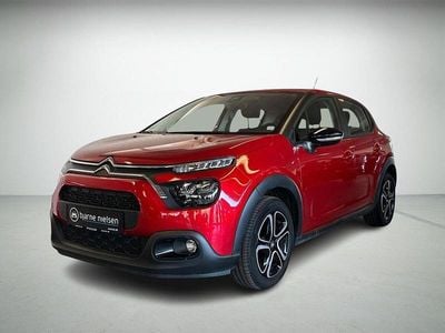 Rødmetal Brugt 2021 Citroën C3 Feel Hatchback | 99.900 kr. (Fair pris)
