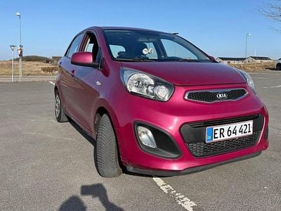 Brugt Kia Picanto 68 HK (50 kW) 2014 Lilla/violet Hatchback