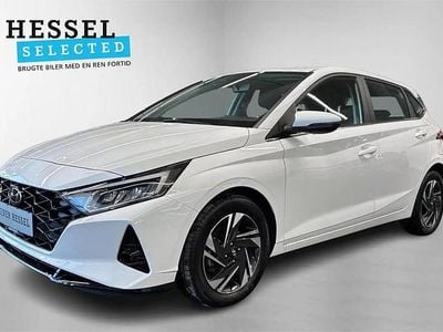 Hvid Brugt 2023 Hyundai i20 Advanced Hatchback | 172.900 kr. (Fair pris)