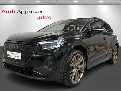 Sortmetal Brugt 2025 Audi Q4 e-tron Design SUV | 499.900 kr.
