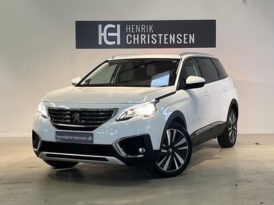 Hvid Brugt 2019 Peugeot 5008 Allure SUV | 209.900 kr. (Fair pris)