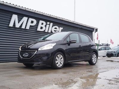 Brugt Peugeot 208 Active 82 HK (60 kW) 2014 Sortmetal Hatchback