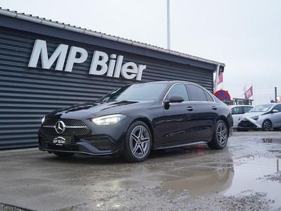 Sortmetal Brugt 2022 Mercedes C200 AMG line Sedan | 379.900 kr. (God pris)