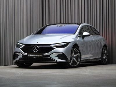 Brugt Mercedes EQE350 AMG line 214 kW (292 HK) 2022 Sølvmetal Sedan