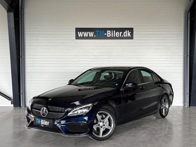 Brugt 2017 Mercedes C220 AMG line Sedan | 199.900 kr. (Fair pris)