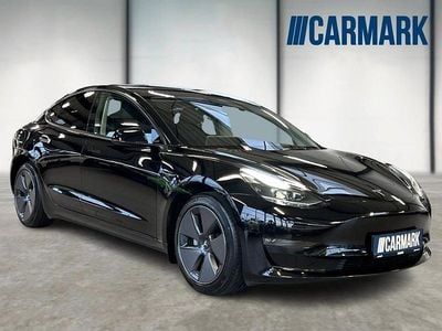 Sort Brugt 2023 Tesla Model 3 Long Range RWD Sedan | 224.400 kr. (God pris)