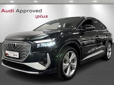 Sortmetal Ny 2025 Audi Q4 Sportback e-tron S-Line SUV | 469.900 kr.