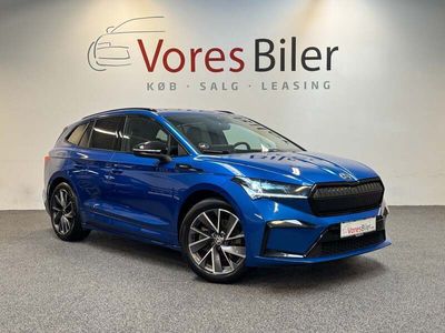 Blåmetal Brugt 2022 Skoda Enyaq iV SportLine SUV | 229.800 kr. (Fair pris)