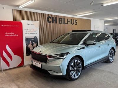 Sølvmetal Brugt 2021 Skoda Enyaq iV Suite SUV | 254.500 kr. (Fair pris)