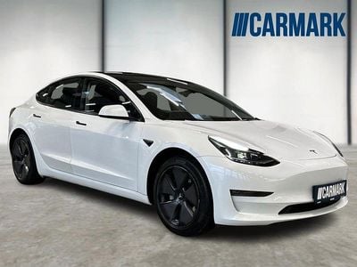 Hvid Brugt 2023 Tesla Model 3 Long Range RWD Sedan | 239.900 kr. (Fair pris)