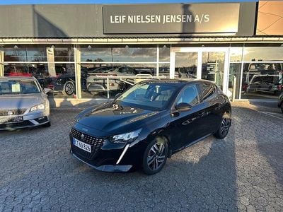 Sort Brugt 2020 Peugeot 208 Allure Sky Hatchback | 74.900 kr. (God pris)