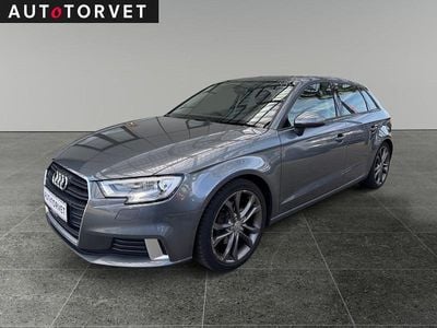 Gråmetal Brugt 2017 Audi A3 Sportback Sport Hatchback | 144.700 kr. (God pris)