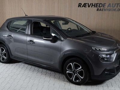 Gråmetal Brugt 2021 Citroën C3 Feel Hatchback | 129.700 kr. (Lidt for dyr)