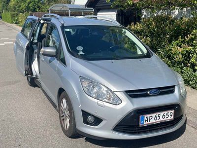 Sølvmetal Brugt 2014 Ford Grand C-Max Titanium MPV | 69.900 kr. (Super pris)