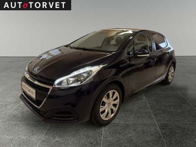 Sort Brugt 2017 Peugeot 208 Envy Sky Hatchback | 42.700 kr. (Super pris)