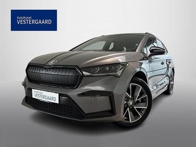 Grå Brugt 2024 Skoda Enyaq iV SportLine SUV | 399.900 kr.