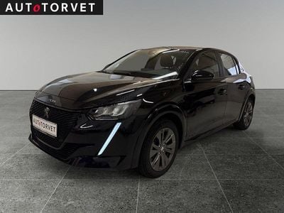 Sort Brugt 2023 Peugeot e-208 Active Hatchback | 127.700 kr. (Fair pris)