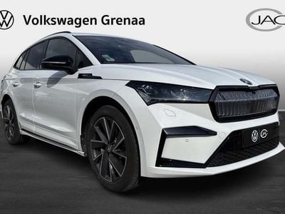 Hvidmetal Brugt 2024 Skoda Enyaq iV SportLine SUV | 399.900 kr. (Fair pris)