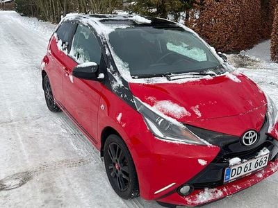 Brugt Toyota Aygo X-cite 69 HK (50 kW) 2018 Rød Hatchback