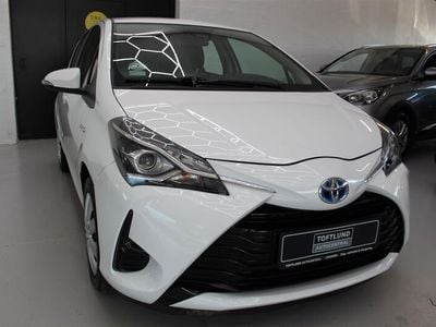 Hvid Brugt 2020 Toyota Yaris Hybrid H2 Hatchback | 89.900 kr. (God pris)