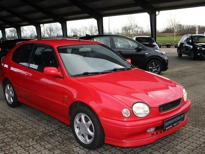 Brugt Toyota Corolla 110 HK (80 kW) 1999 Rød Hatchback