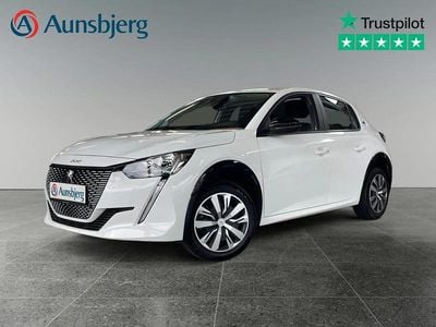 Hvid Brugt 2022 Peugeot e-208 Active Hatchback | 122.500 kr. (Fair pris)