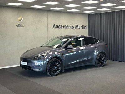Grå Brugt 2022 Tesla Model Y Long Range AWD SUV | 268.800 kr. (Lidt for dyr)