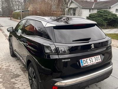 Brugt Peugeot 3008 Allure 225 HK (165 kW) 2021 Sort SUV