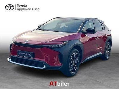 Flame red/astral black Brugt 2024 Toyota bZ4X Executive SUV | 319.900 kr. (Dyr)