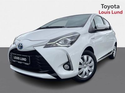 brugt Toyota Yaris Hybrid 1,5 Hybrid Exclusive E-CVT 100HK 5d Trinl. Gear A+++