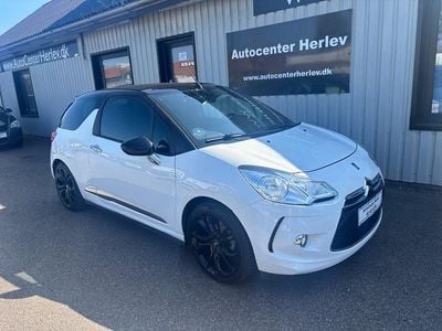 Hvid Brugt 2015 Citroën DS3 Cabriolet PureTech Cabriolet | 74.900 kr.