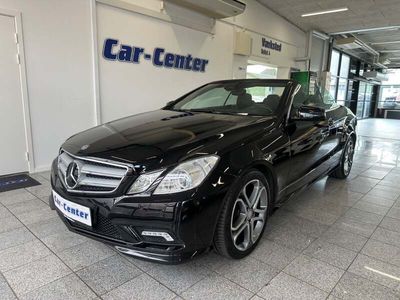 Sort Brugt 2010 Mercedes E500 AMG line Cabriolet | 444.900 kr.