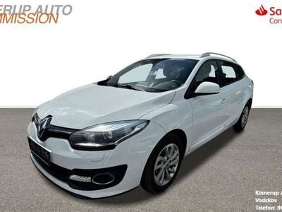 Hvid Brugt 2015 Renault Mégane GrandTour Expression Stationcar | 54.900 kr. (Dyr)