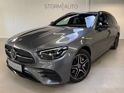 Gråmetal Brugt 2022 Mercedes E300 AMG line Stationcar | 475.000 kr. (Super pris)
