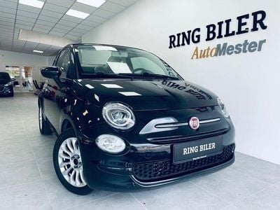 Sortmetal Brugt 2017 Fiat 500C Collezione Cabriolet | 84.800 kr. (Fair pris)