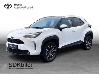 040 pure white Brugt 2022 Toyota Yaris Cross Style SUV | 259.900 kr. (Fair pris)